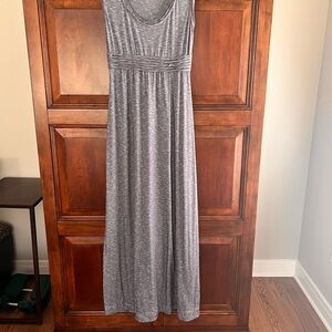 MAX STUDIO Heather Navy Maxi Dress - Medium